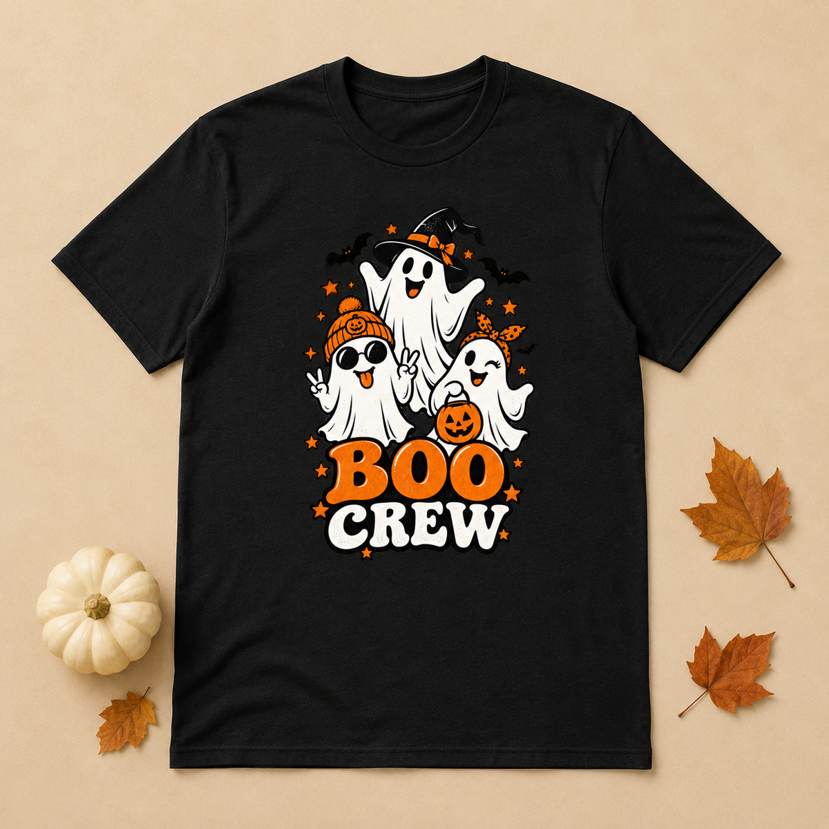 Boo Crew Halloween T-Shirt