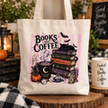 Books and Coffee Tote